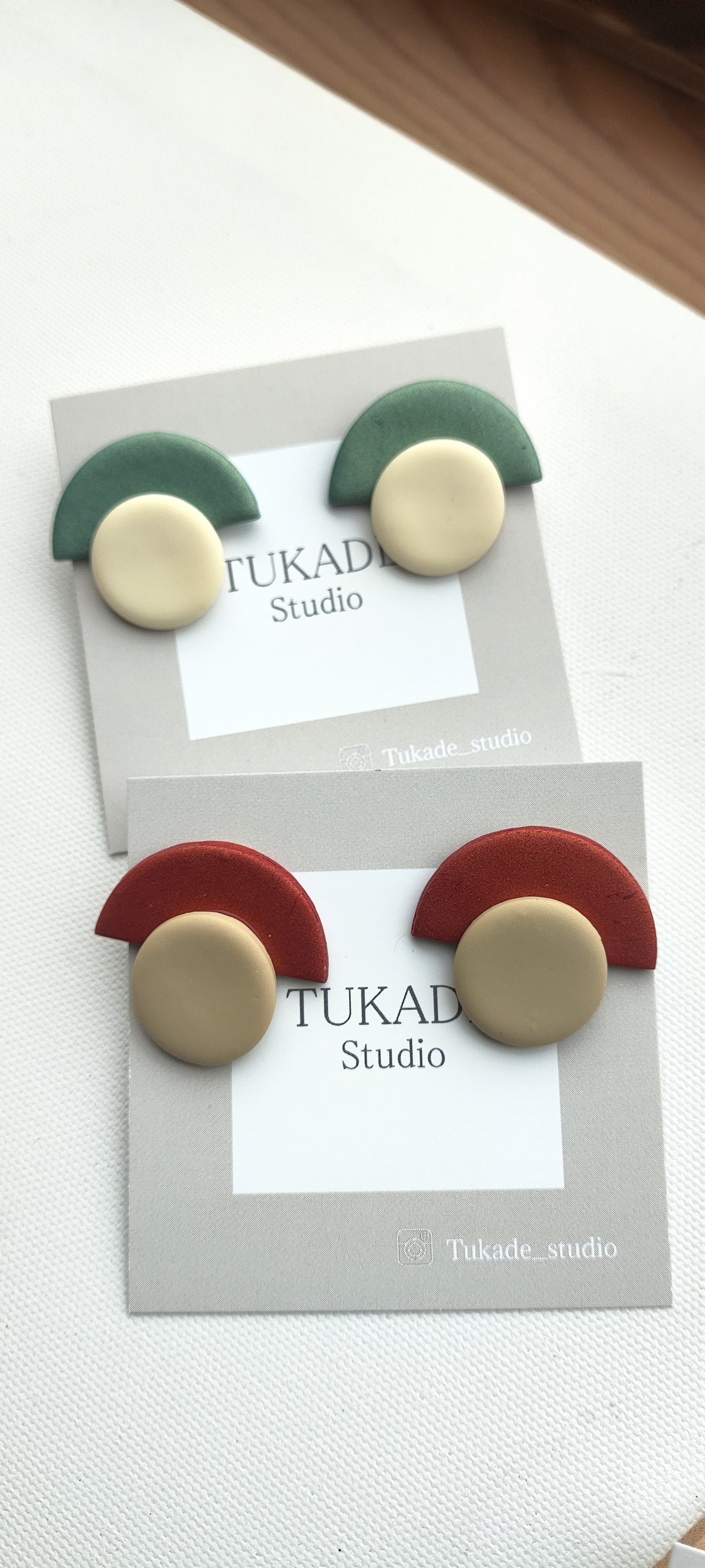 AVE mini turquesa y crudo