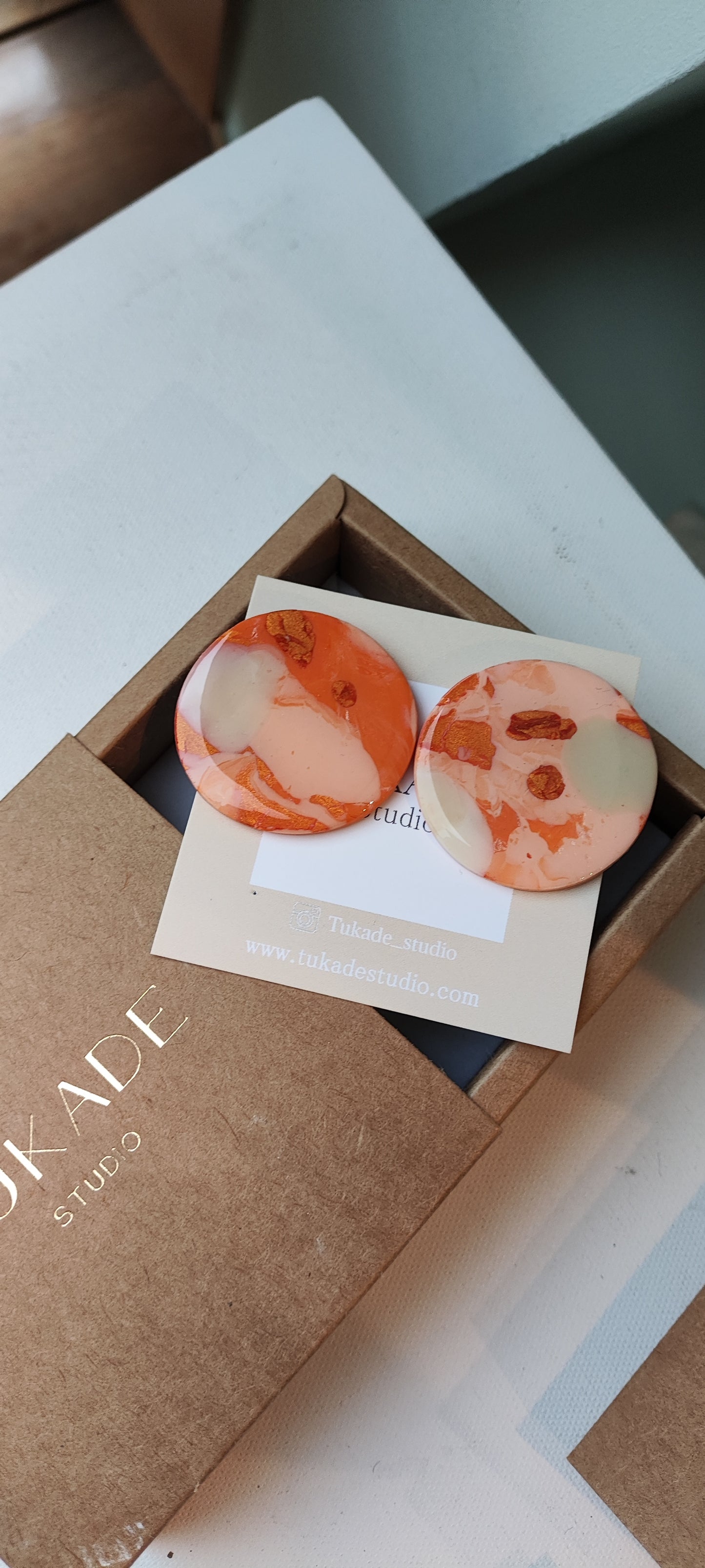 NOAH maxi degradado cobre, melocotón azul.