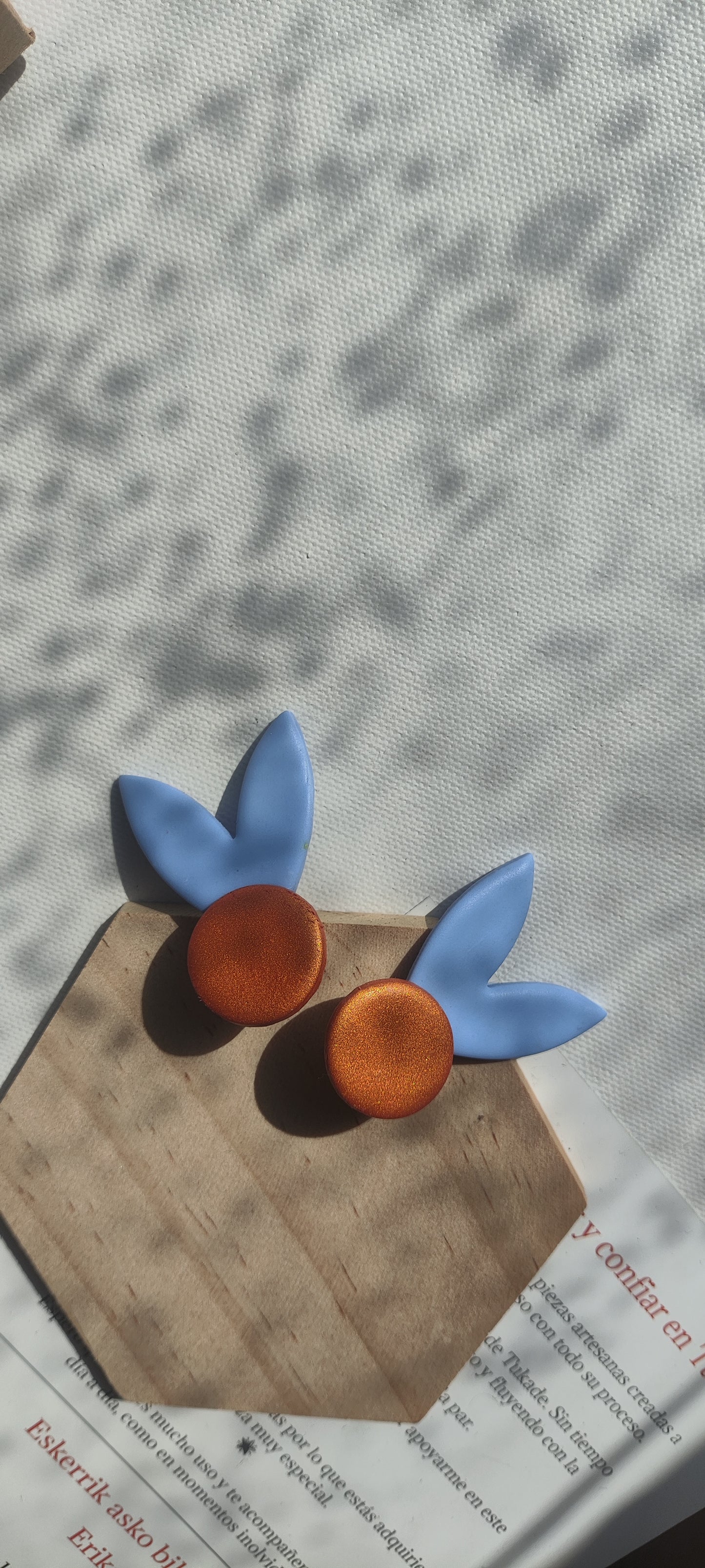 LUPE crudo y cobre o azul y cobre