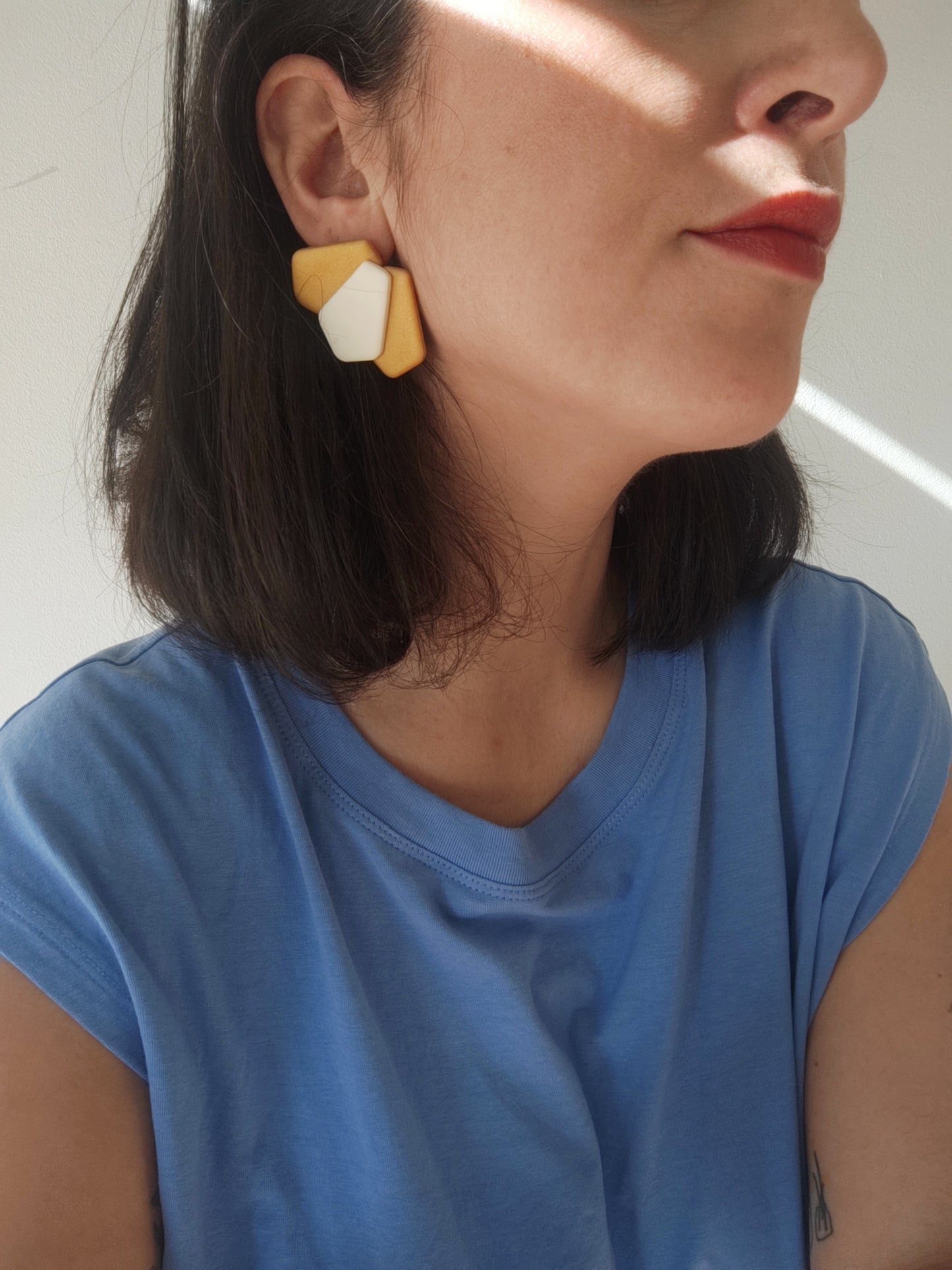 MATILDA ocre-dorado y crudo