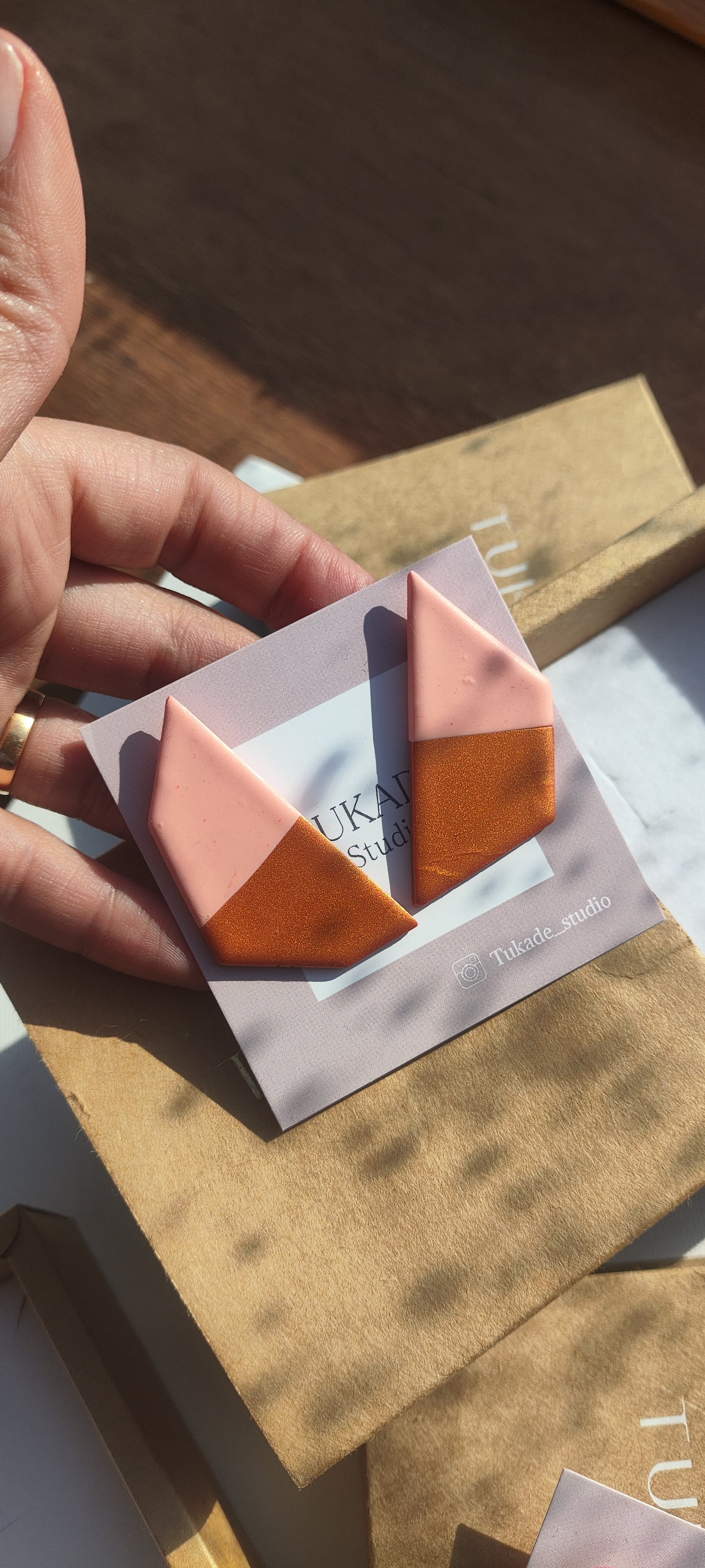 DAKOTA rosa y cobre