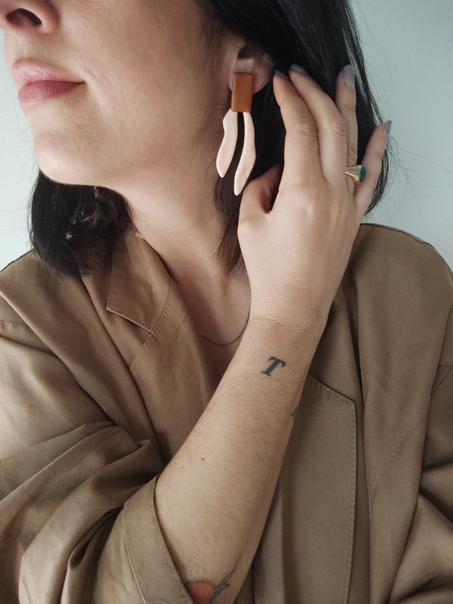 TIMOTEA rosa peach y choco