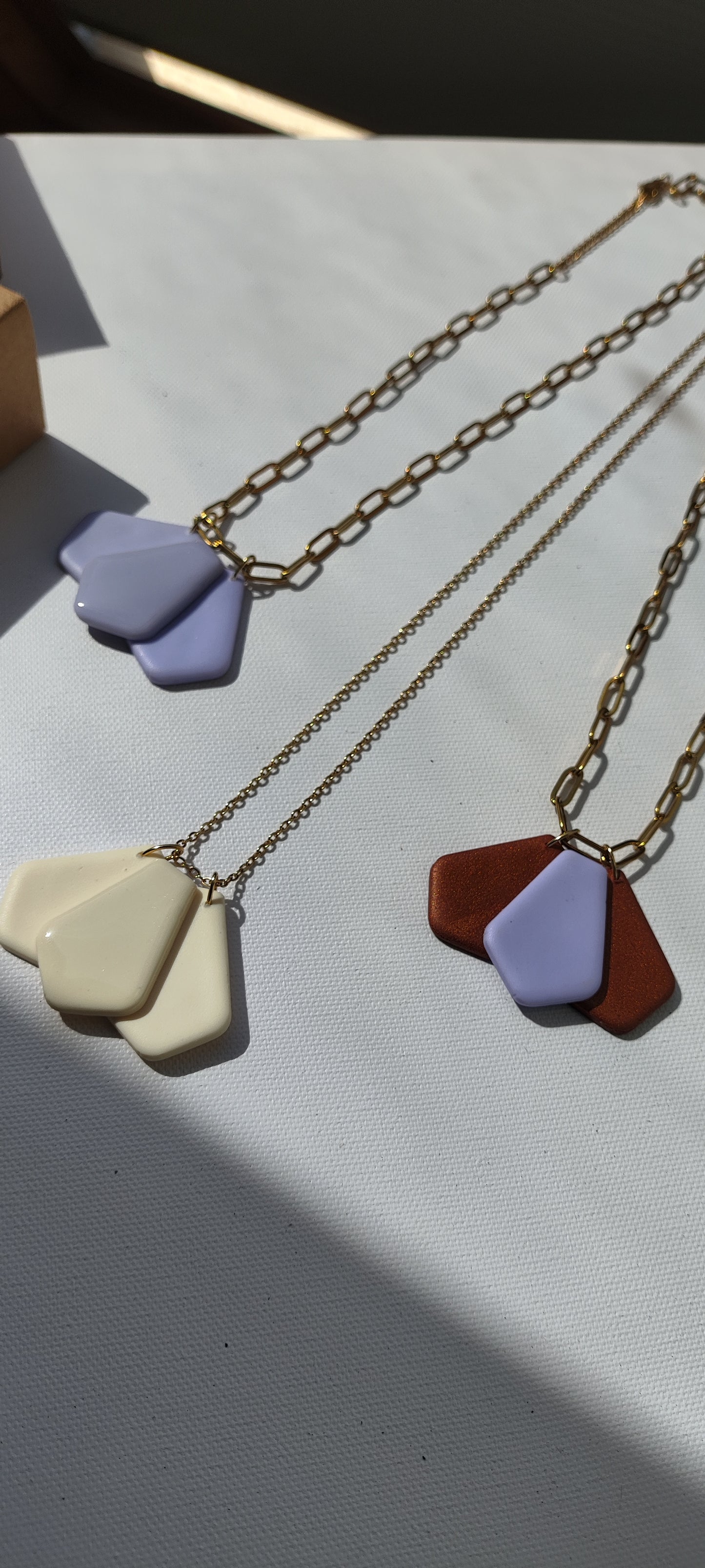 Collar gargantilla MATILDA lila