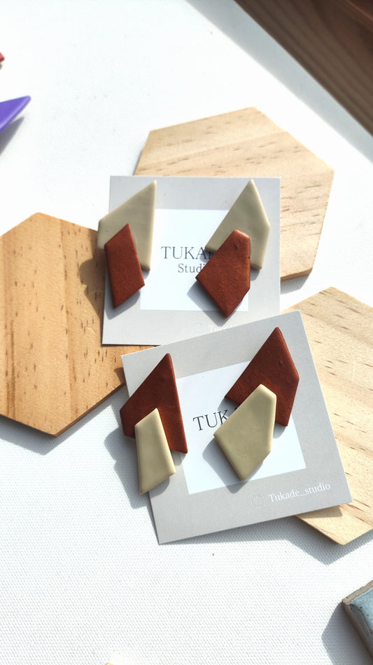 PACA chocolate y beige