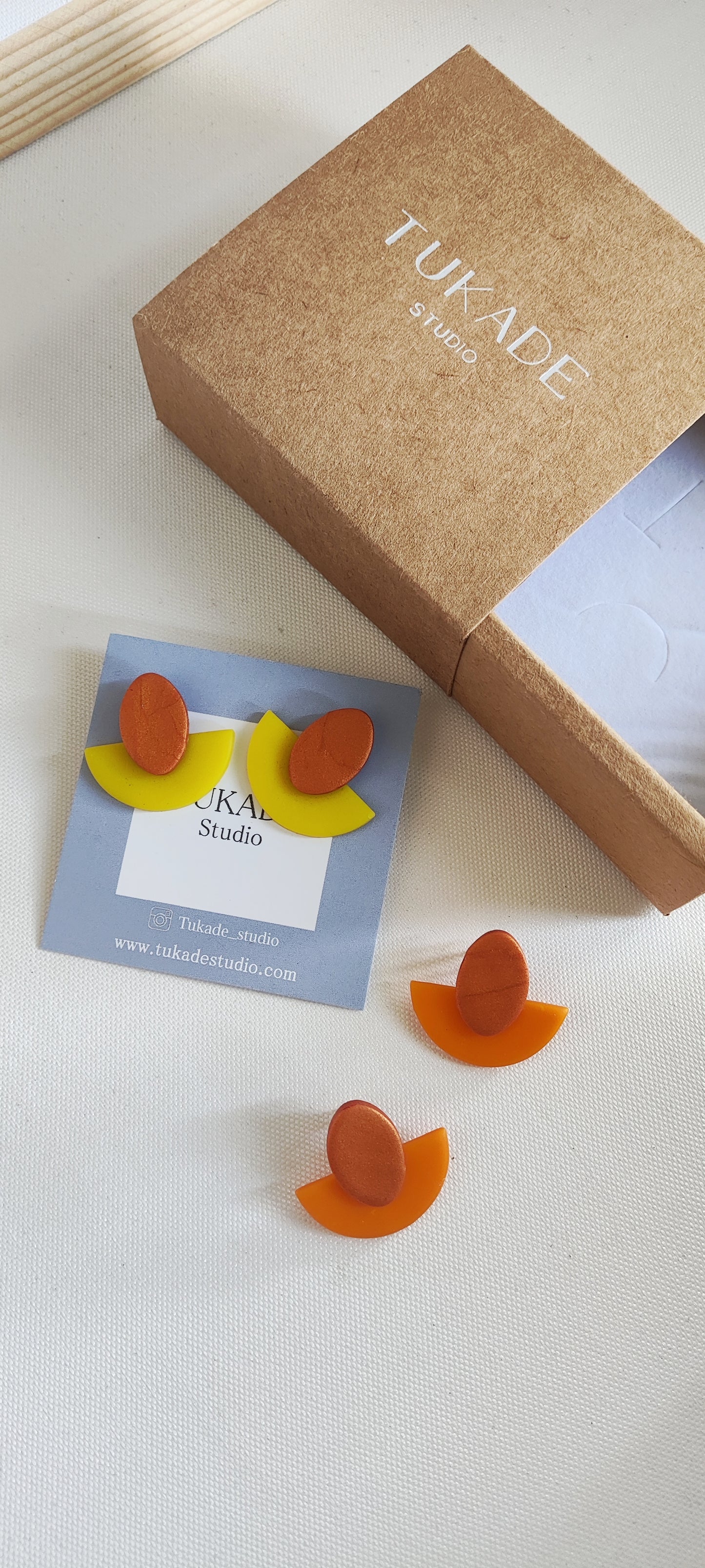 DOROTEA small mandarina-cobre y amarillo-cobre