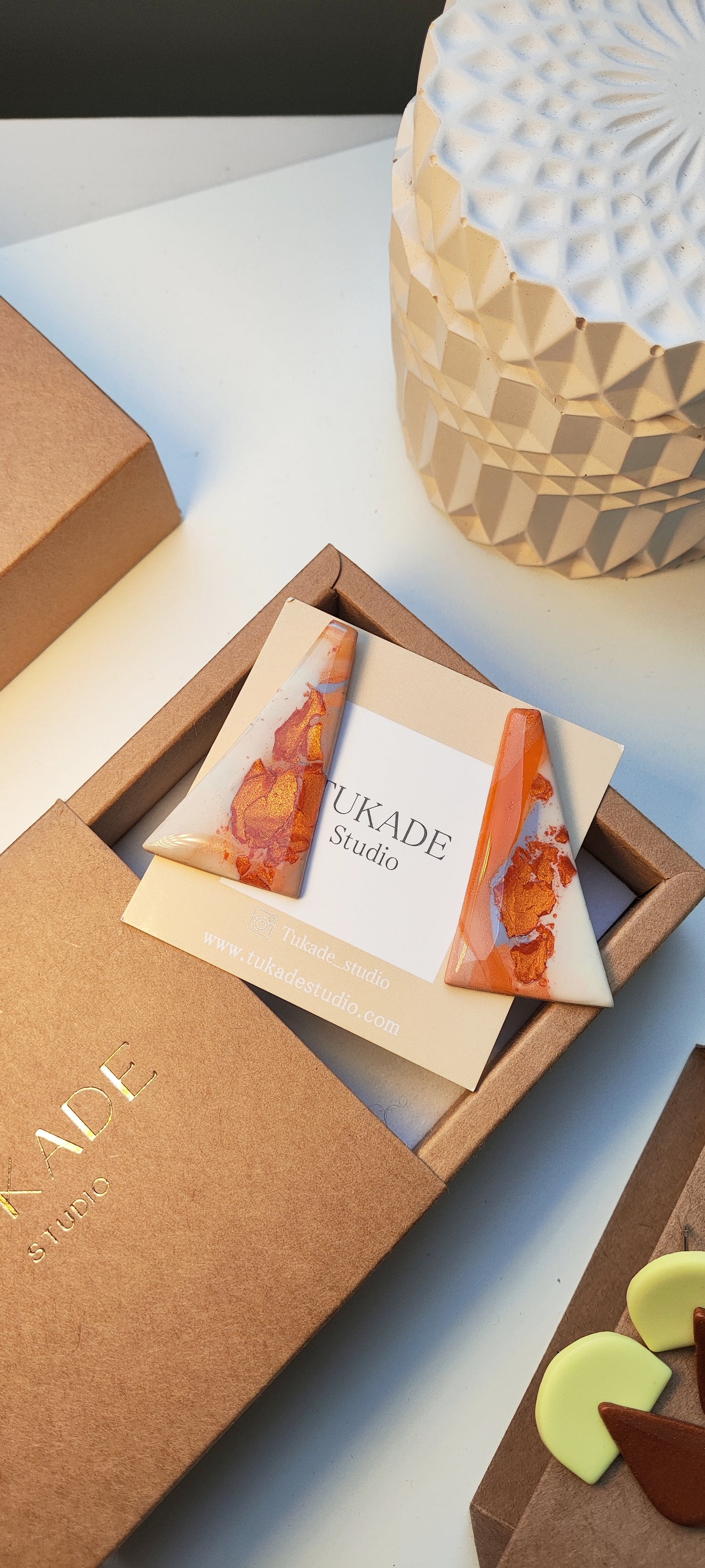 CÁNDIDA multicolor naranja, salmón