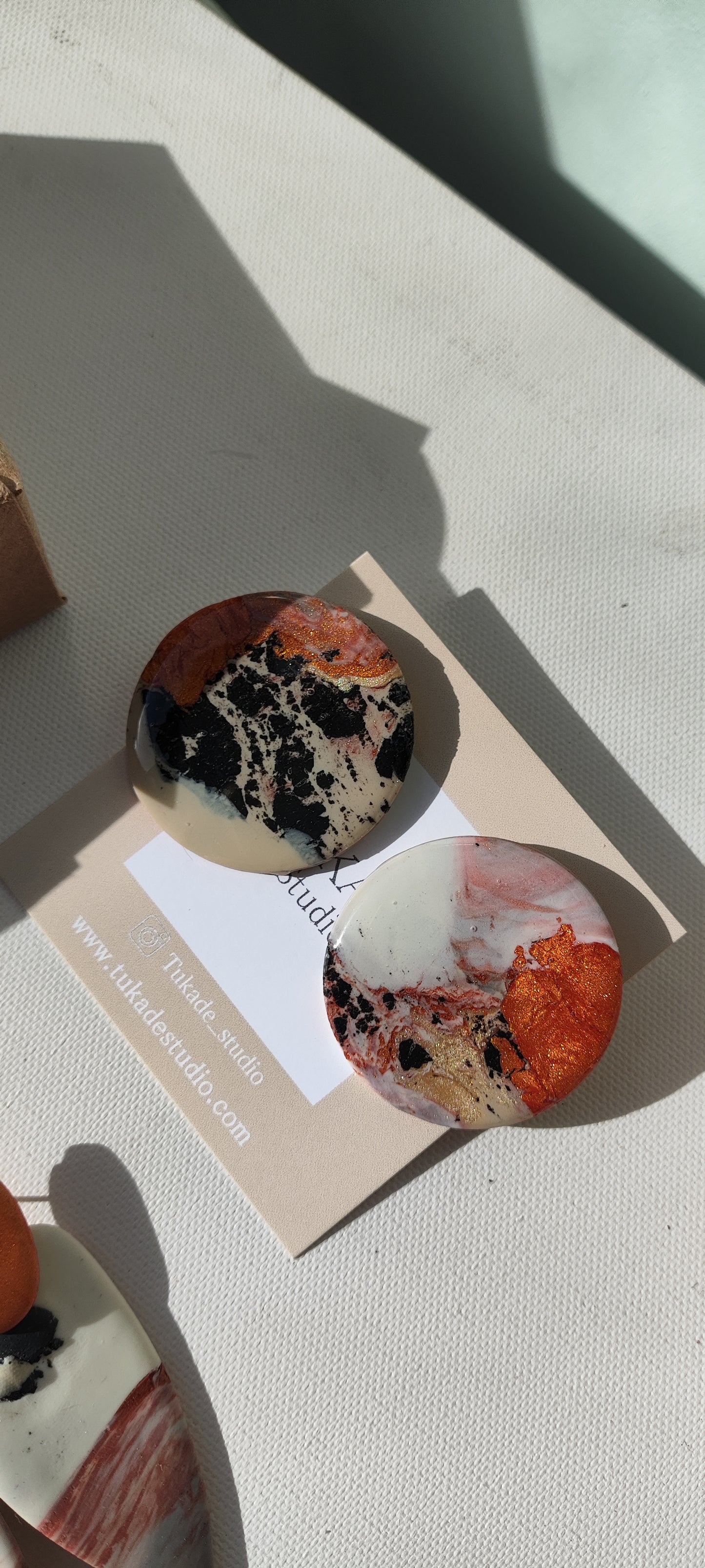 NOAH maxi degradado crudo, cobre, choco y negro.