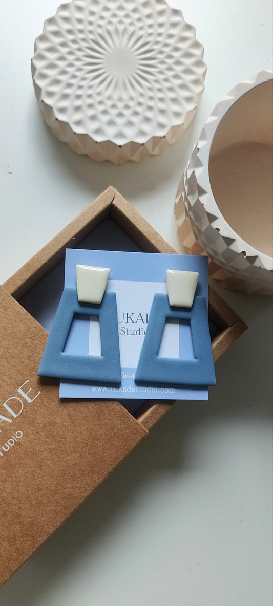 REGINA azul y crudo