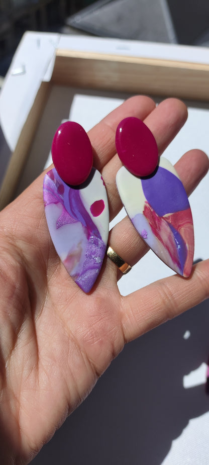 MACA degradado colores lila, magenta, morado, crudo