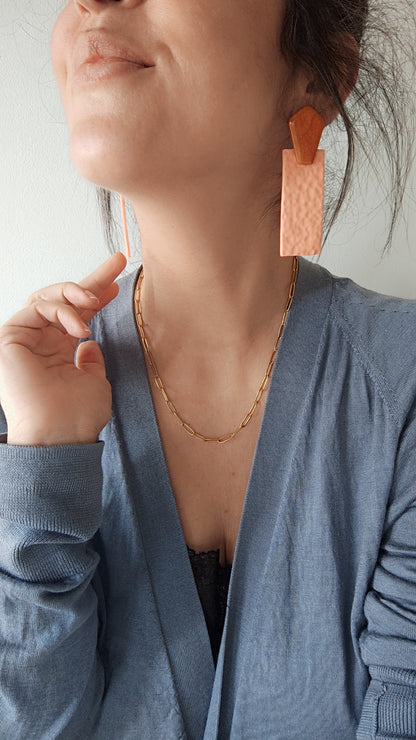 FAUSTINA rosa y cobre