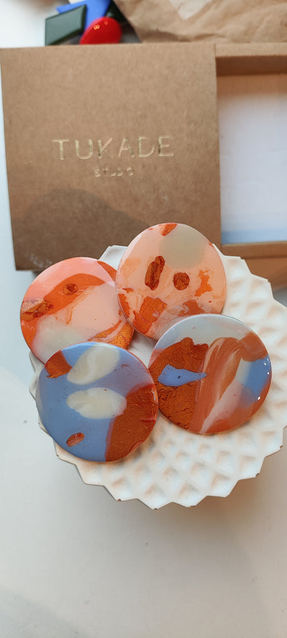 NOAH maxi degradado cobre, melocotón azul.