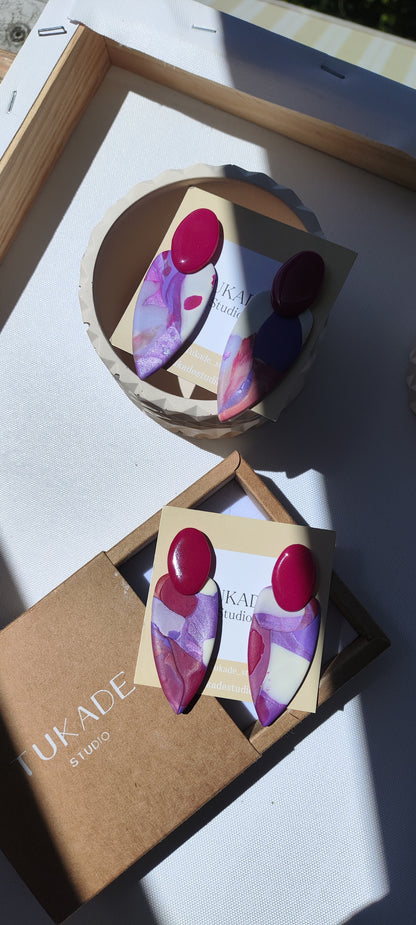 MACA degradado colores lila, magenta, morado, crudo