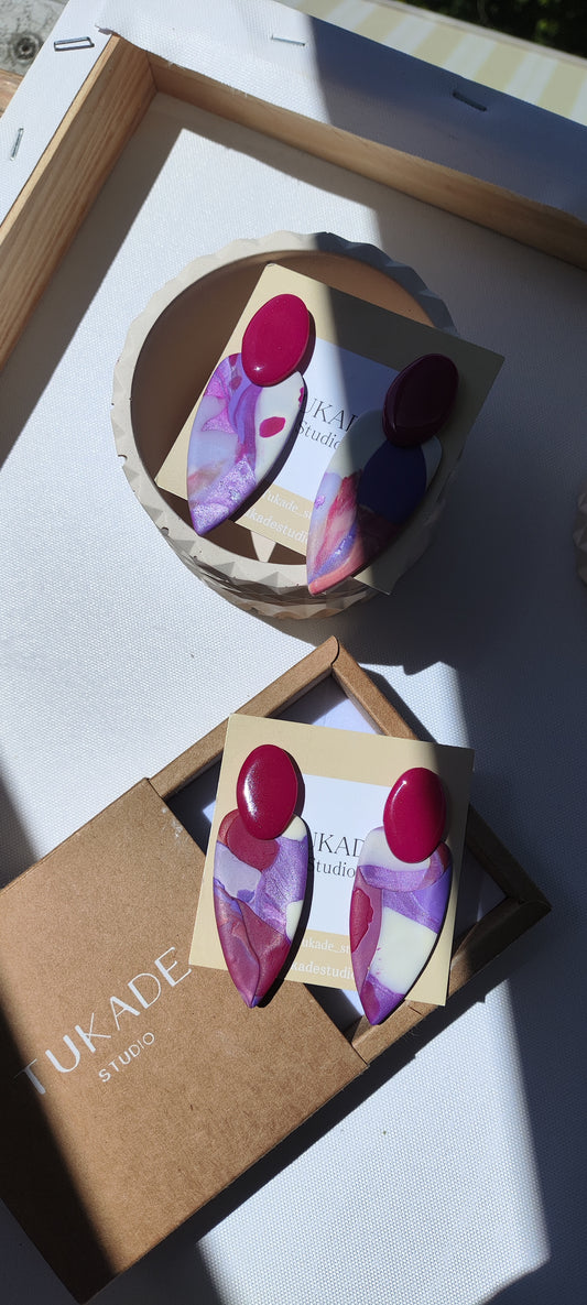 MACA degradado colores lila, magenta, morado, crudo