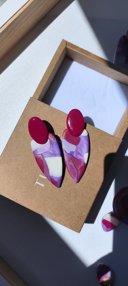 MACA degradado colores lila, magenta, morado, crudo