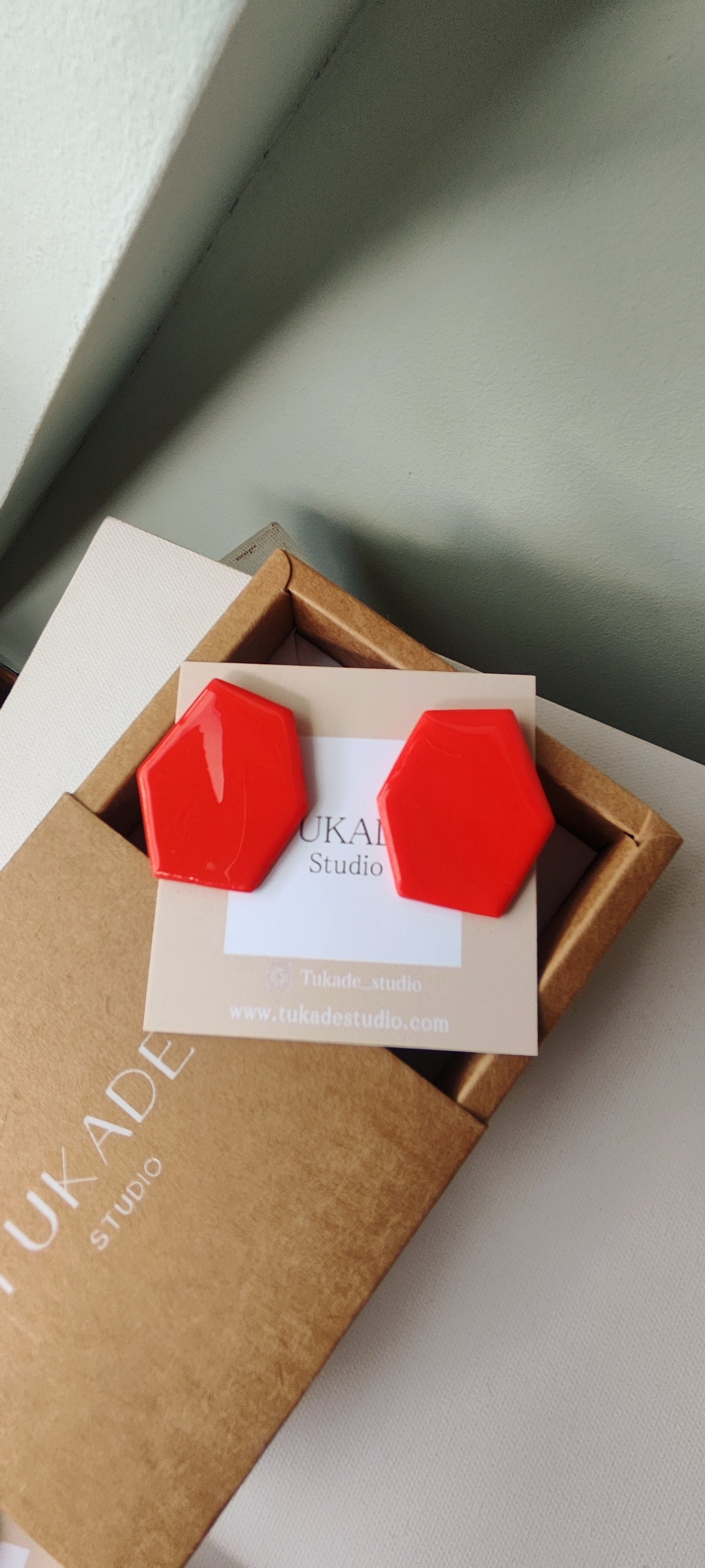 ONNA rojo amapola brillo