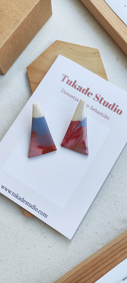 CÁNDIDA degradado rosa, azul, crudo