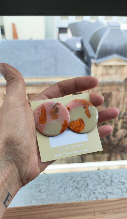 NOAH maxi degradado beige, cobre, rosa.