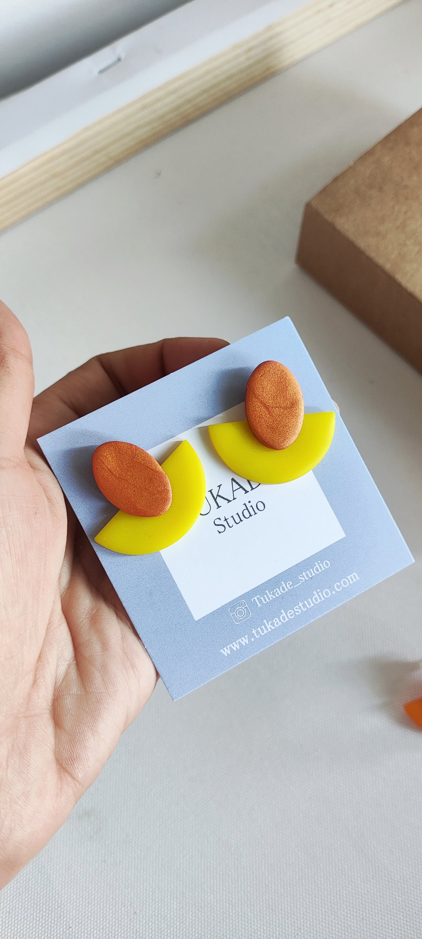 DOROTEA small mandarina-cobre y amarillo-cobre