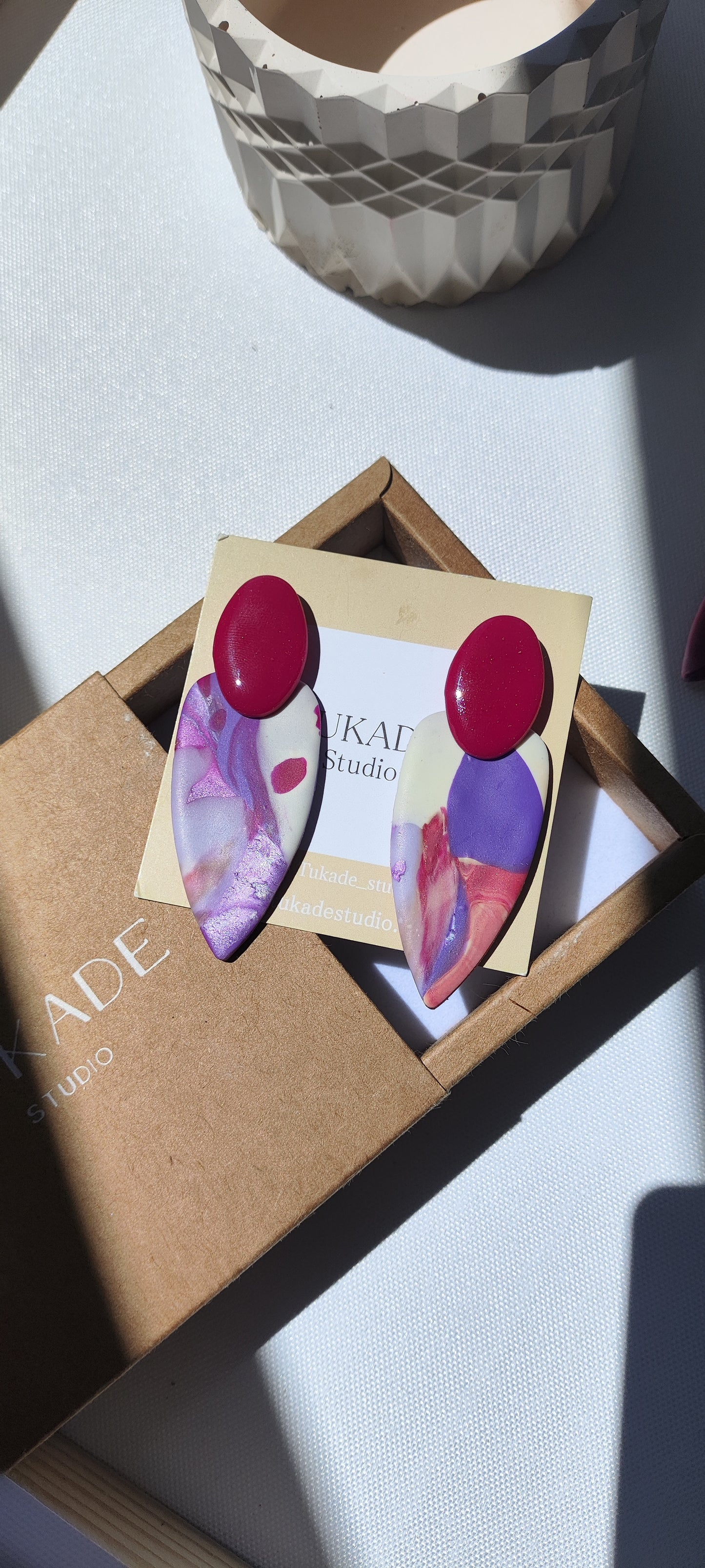 MACA degradado colores lila, magenta, morado, crudo