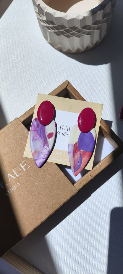 MACA degradado colores lila, magenta, morado, crudo