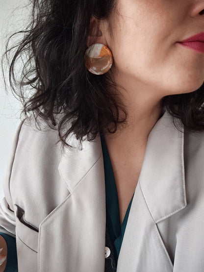 NOAH maxi degradado salmón, plomo, crudo y choco.