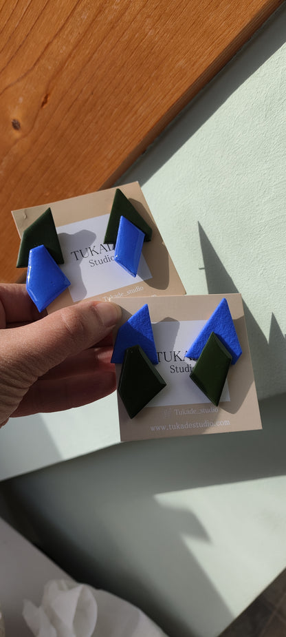 PACA verde oliva y azul intenso