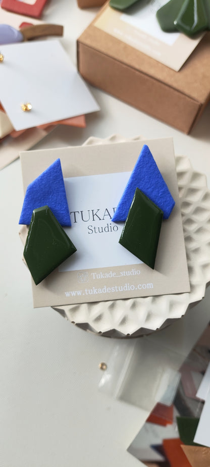 PACA verde oliva y azul intenso