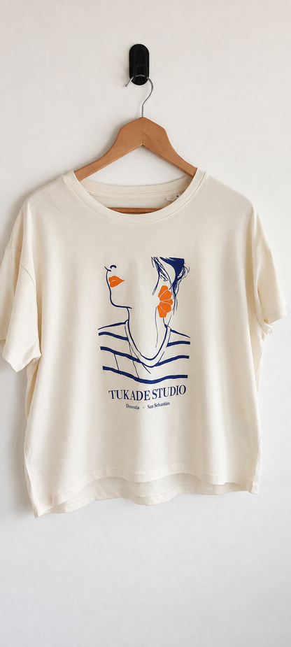 Camiseta Casiopea - Crudo natural