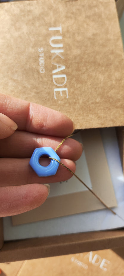 Collar gargantilla GILDA azul