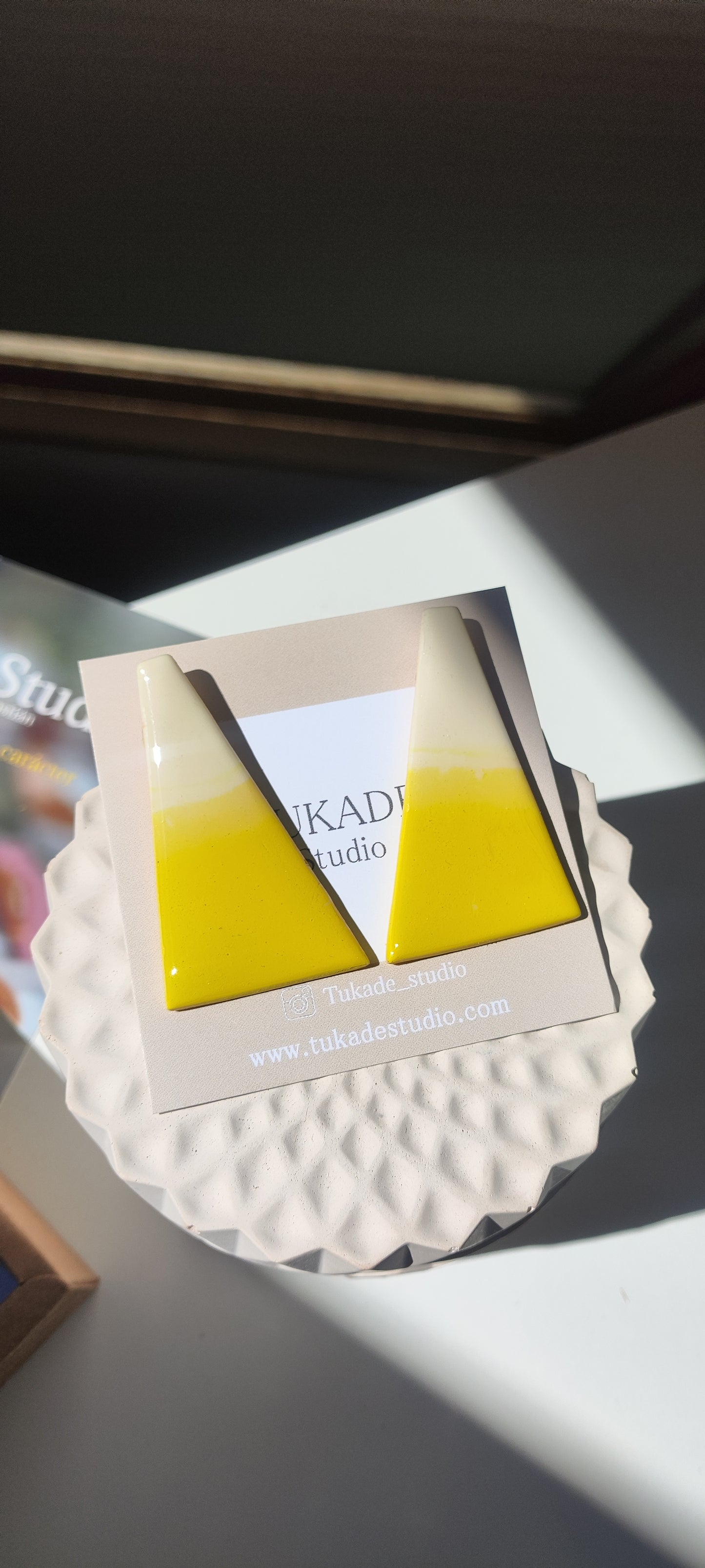 CÁNDIDA degradado amarillo crudo