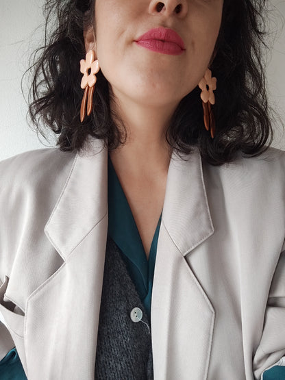 LUPITA XXL rosa peach y chocolate