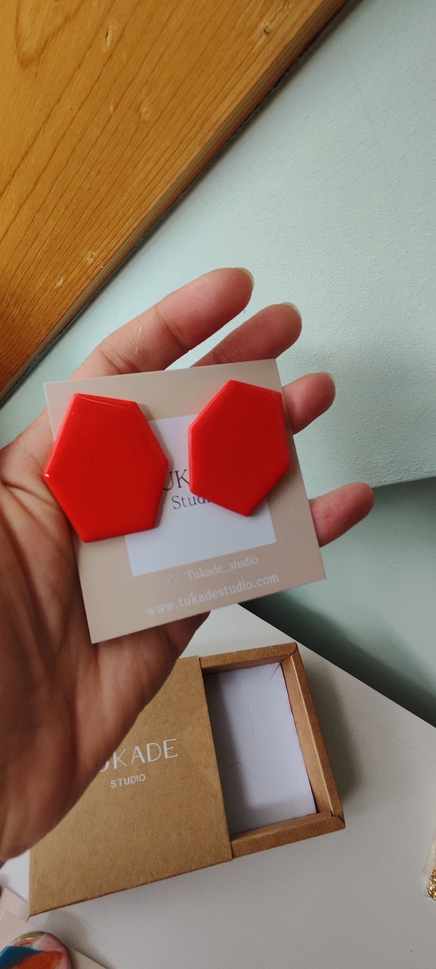 ONNA rojo amapola brillo