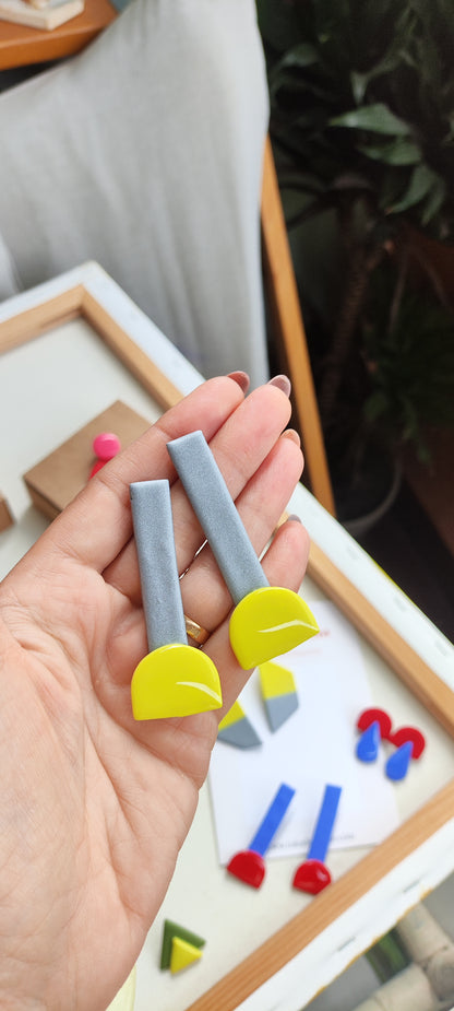 PETRA combinado gris plata 🩶 y amarillo 💛