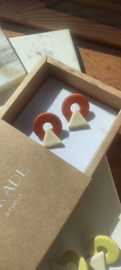 AGNES mini cobre y crudo
