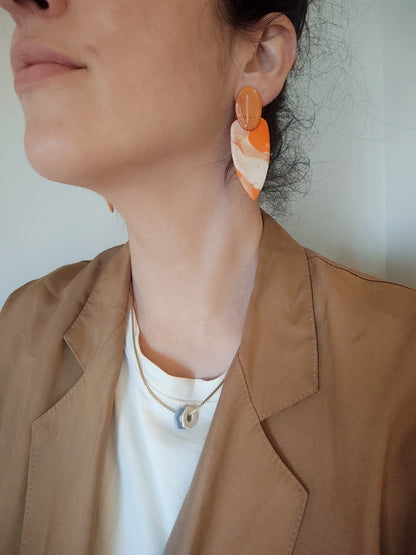 MACA cobre, naranja, salmón