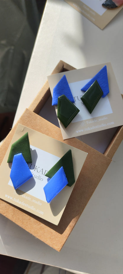 PACA verde oliva y azul intenso