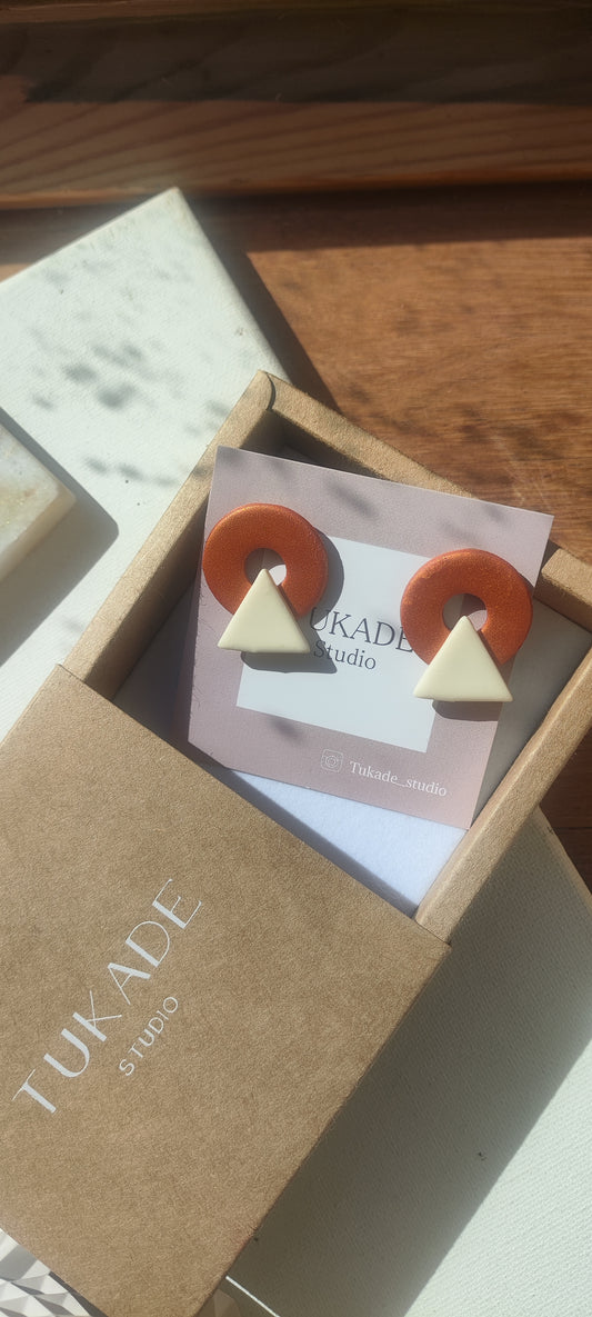 AGNES mini cobre y crudo