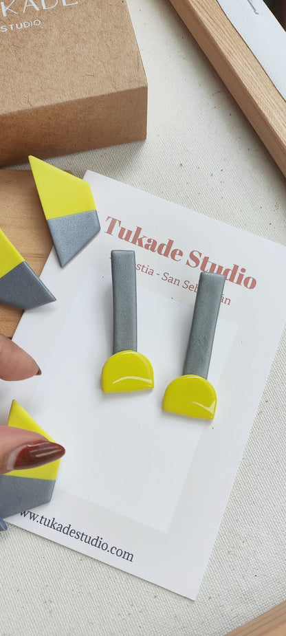 PETRA combinado gris plata 🩶 y amarillo 💛