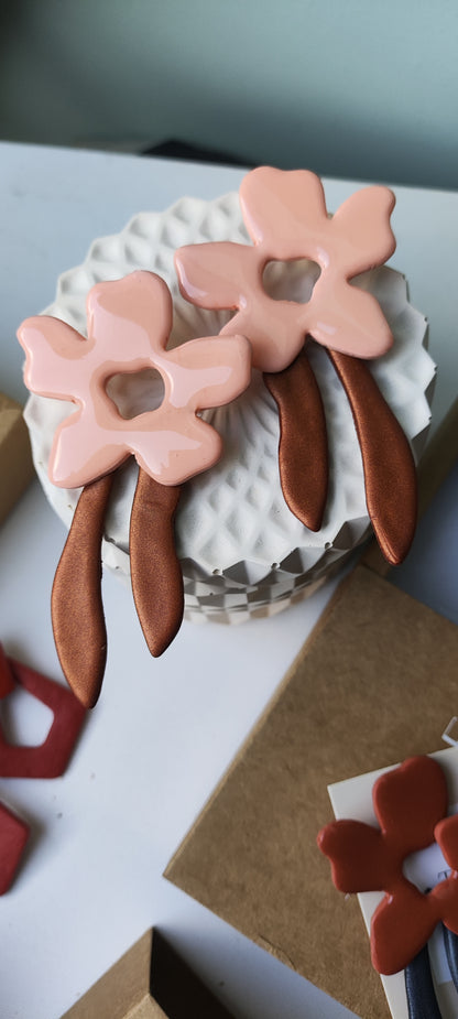 LUPITA XXL rosa peach y chocolate