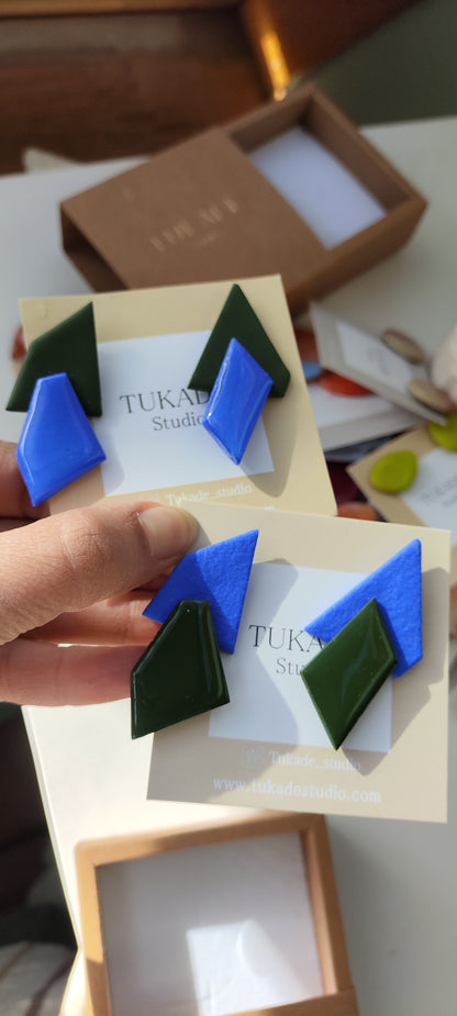 PACA verde oliva y azul intenso