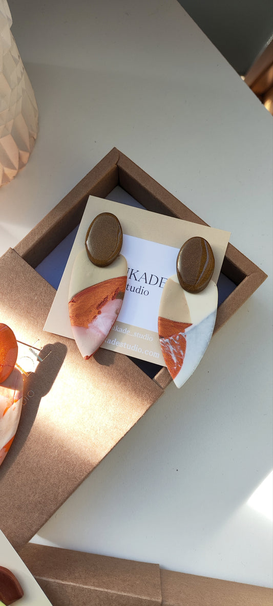 MACA cobre, crudo degradado y bronce.