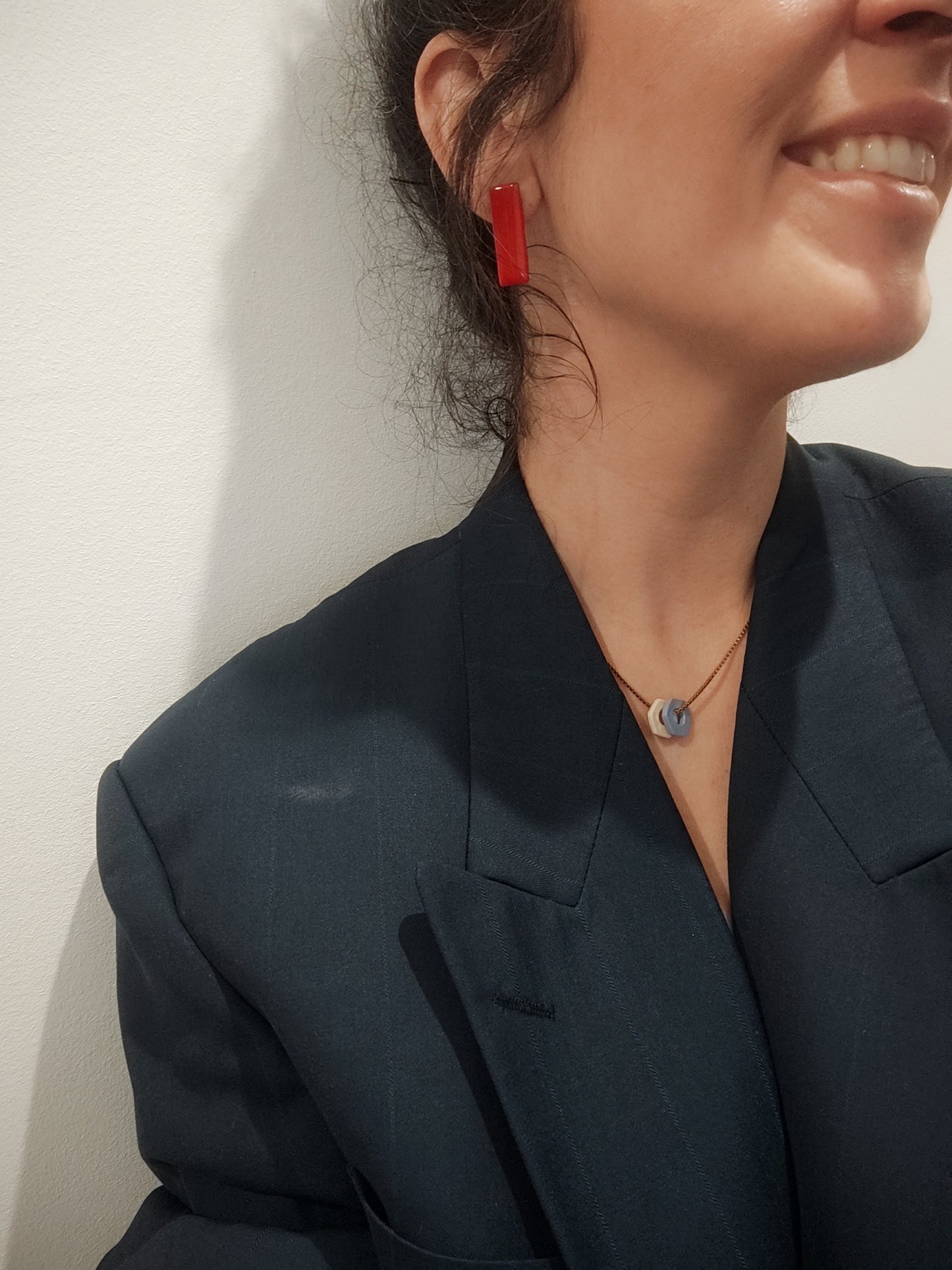 MIKA mini rojo brillo