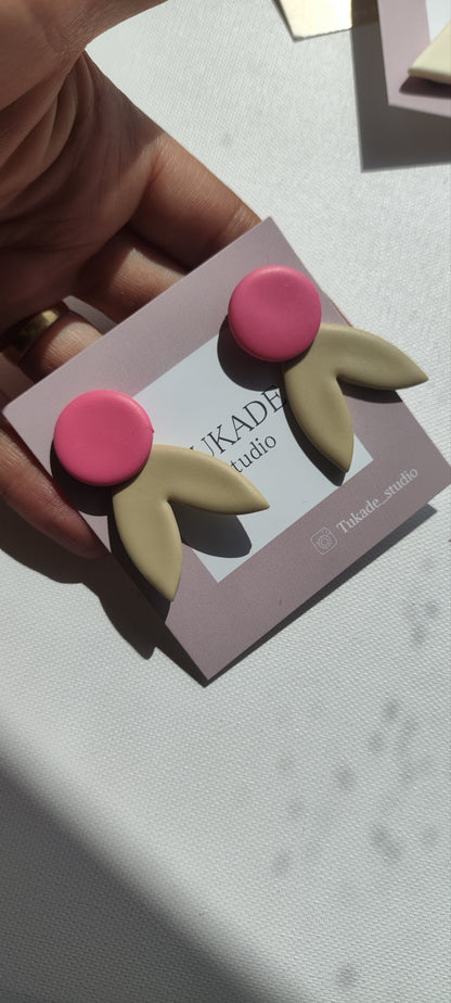 LUPE beige y rosa