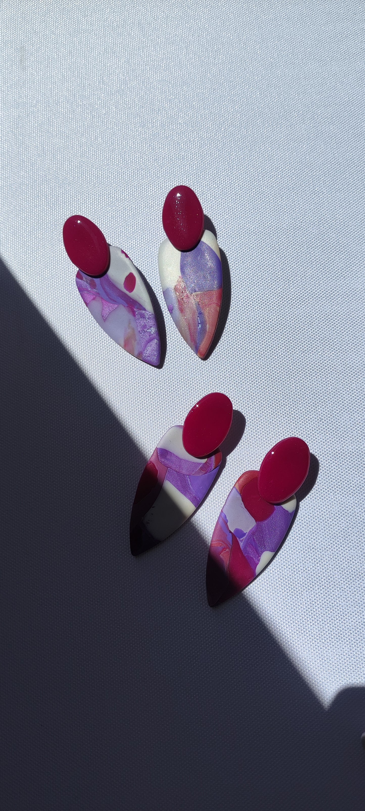 MACA degradado colores lila, magenta, morado, crudo