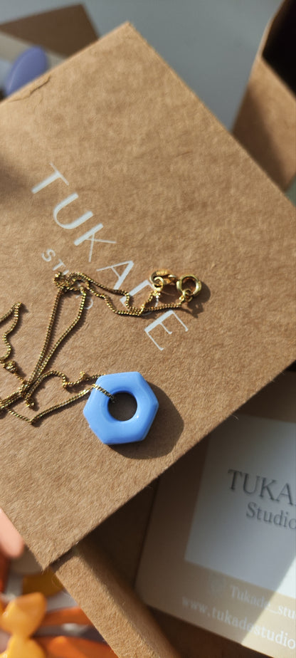 Collar gargantilla GILDA azul