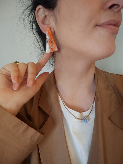 CÁNDIDA multicolor naranja, salmón