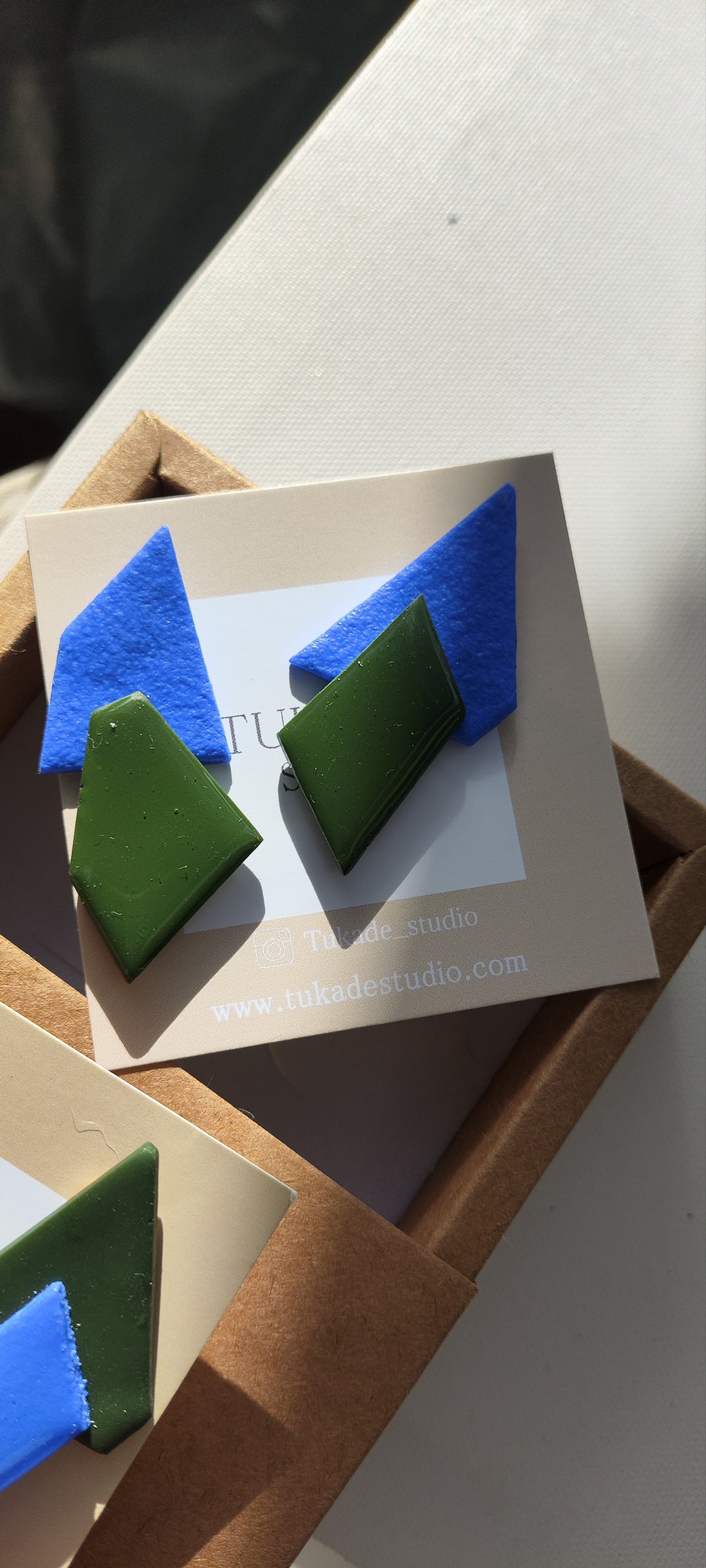 PACA verde oliva y azul intenso