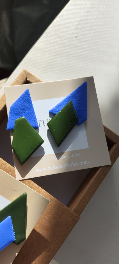 PACA verde oliva y azul intenso