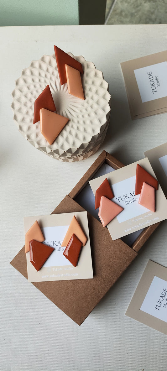 PACA bicolor teja y rosa o salmón