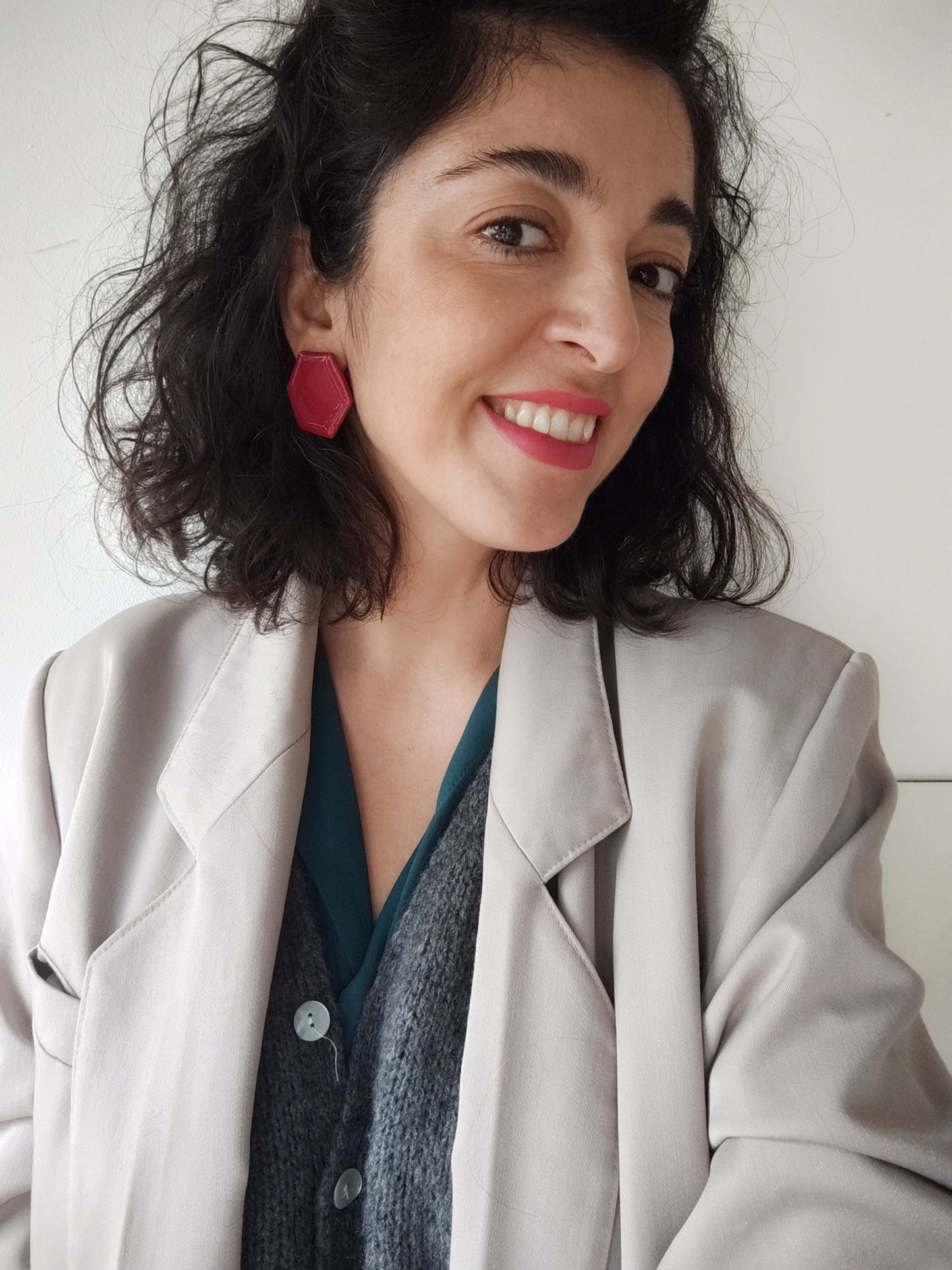 ONNA burdeos acabado brillo